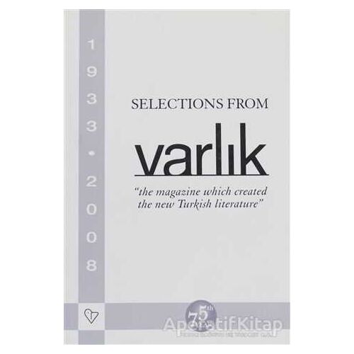 Selections From Varlık - Osman Deniztekin - Varlık Yayınları