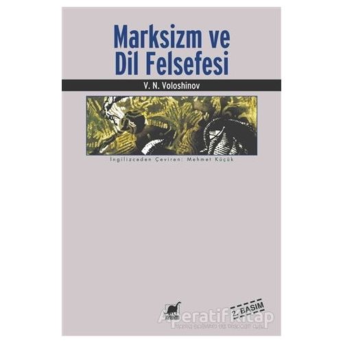 Marksizm ve Dil Felsefesi - Valentin Nikolayeviç Voloşinov - Ayrıntı Yayınları