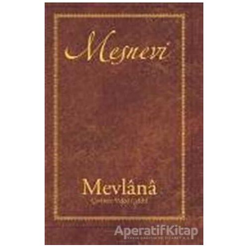 Mesnevi - Mevlana Celaleddin Rumi - Doğan Kitap