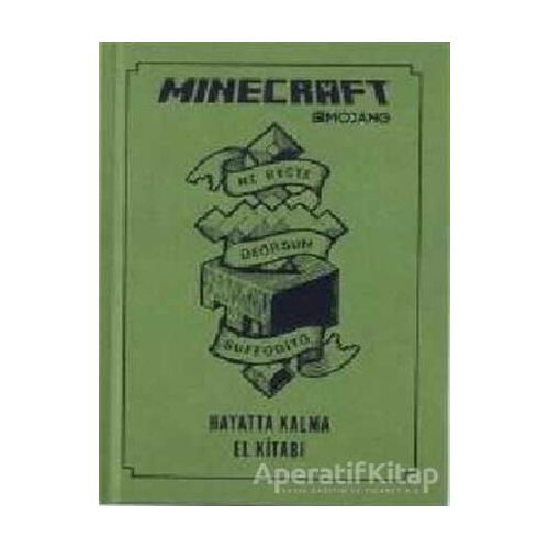 Minecraft - Hayatta Kalma El Kitabı - Kolektif - Doğan Egmont Yayıncılık