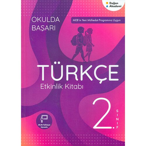 2.Sınıf Türkçe Etkinlik Kitabı Doğan Akademi