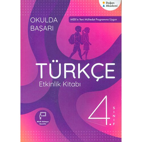 4.Sınıf Türkçe Etkinlik Kitabı Doğan Akademi