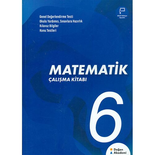6.Sınıf Matematik Çalışma Kitabı Doğan Akademi