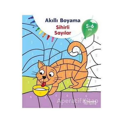 Akıllı Boyama - Sihirli Sayılar - Kolektif - Uçanbalık Yayıncılık