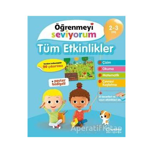 Tüm Etkinlikler - Öğrenmeyi Seviyorum 2-3 Yaş - Kolektif - Uçanbalık Yayıncılık