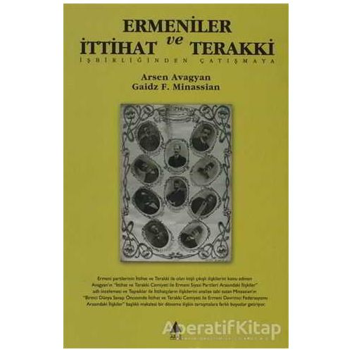 Ermeniler ve İttihat ve Terakki - Arsen Avagyan - Aras Yayıncılık