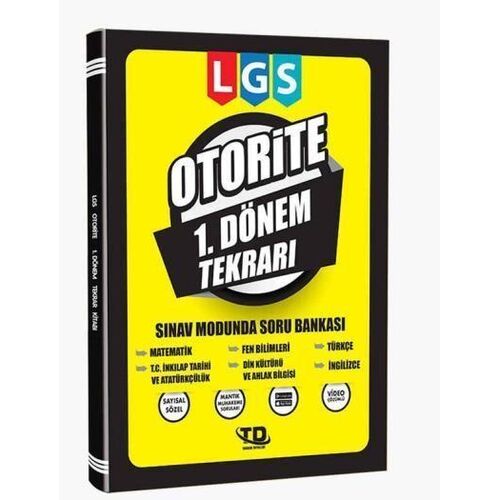 Tandem 8.Sınıf 1.Dönem LGS Tekrar Kitabı Otorite