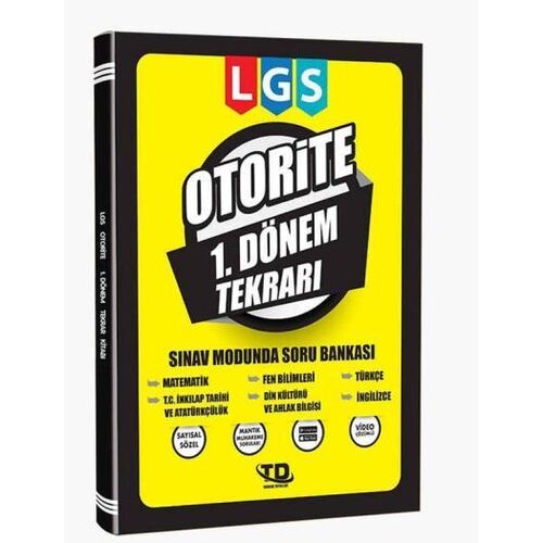 Tandem 8.Sınıf 1.Dönem LGS Tekrar Kitabı Otorite