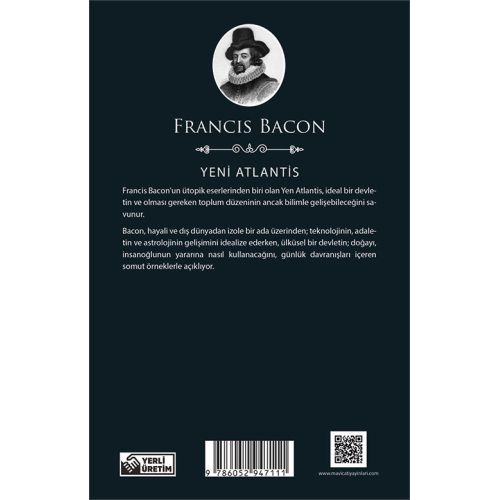 Yeni Atlantis - Francis Bacon - Maviçatı (Dünya Klasikleri)