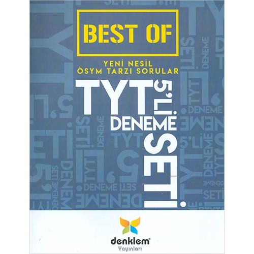 Denklem TYT Best Of 5 li Deneme Seti