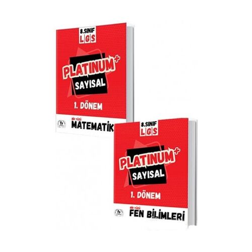 8. Sınıf 1. Dönem LGS Platinum Sayısal Soru Fi Yayınları