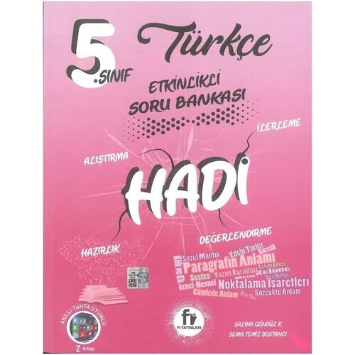 5. Sınıf Türkçe Hadi Konu Anlatımlı Soru Bankası Fi Yayınları