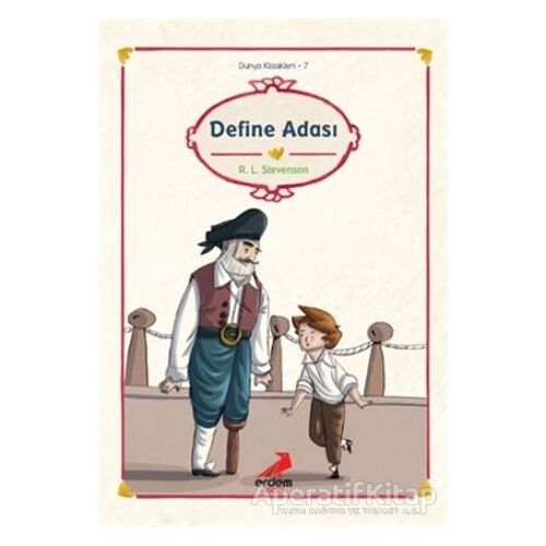 Dünya Çocuk Klasikleri - Define Adası - Mert Tugen - Erdem Çocuk