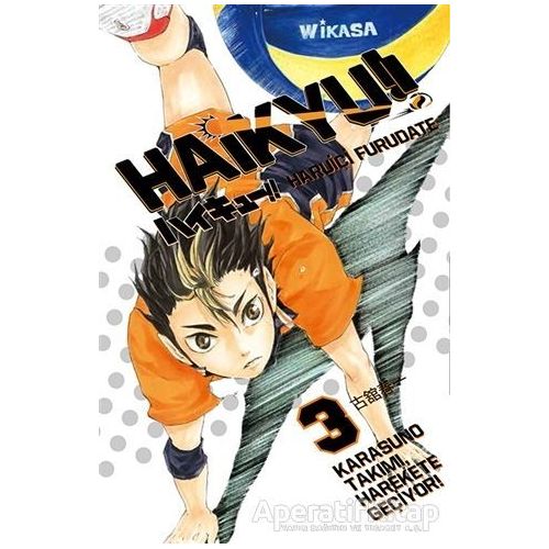 Haikyu!! 3. Cilt - Karasuno Takımı Harekete Geçiyor! - Haruiçi Furudate - Gerekli Şeyler Yayıncılık