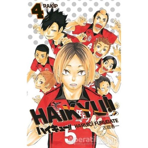 Haikyu!! 4 - Haruiçi Furudate - Gerekli Şeyler Yayıncılık