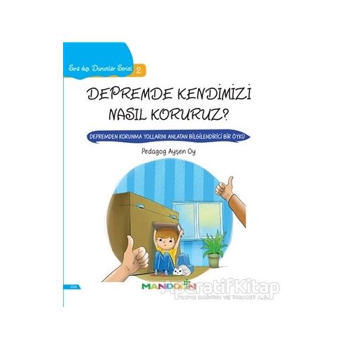 Depremde Kendimizi Nasıl Koruruz? - Sıra Dışı Durumlar Serisi 2 - Ayşen Oy - Mandolin Yayınları