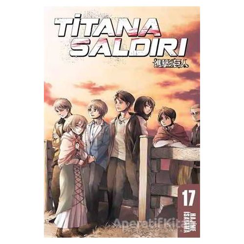 Titana Saldırı 17. Cilt - Hajime İsayama - Gerekli Şeyler Yayıncılık