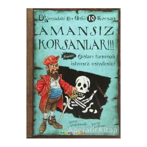 Amansız Korsanlar - Dünyadaki En Ünlü 10 Korsan - Fiona Macdonald - Mandolin Yayınları