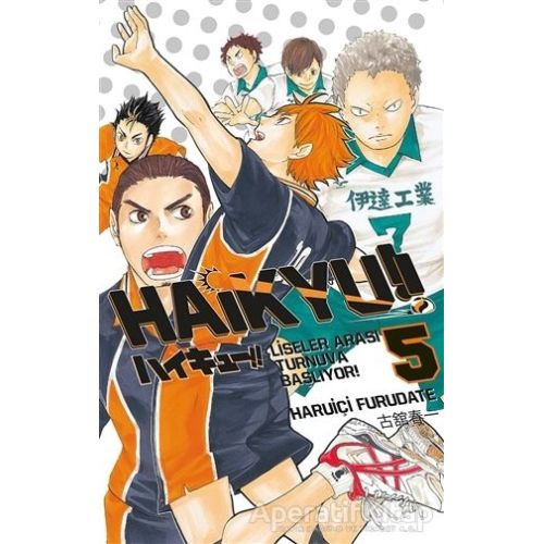 Haikyu !! 5 - Haruiçi Furudate - Gerekli Şeyler Yayıncılık