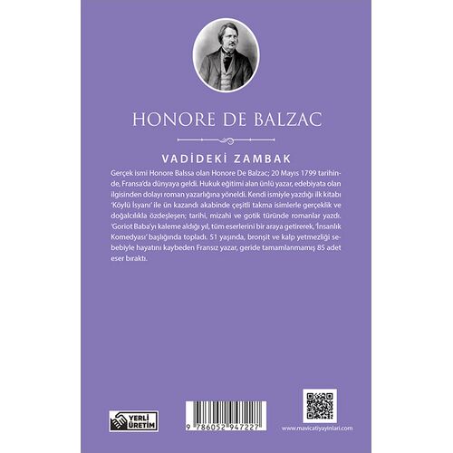 Vadideki Zambak - Honore De Balzac - Maviçatı (Dünya Klasikleri)