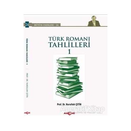 Türk Romanı Tahlilleri 1 - Nurullah Çetin - Akçağ Yayınları