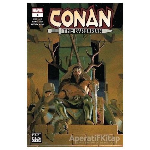 Conan The Barbarian 4 - Jason Aaron - Marmara Çizgi
