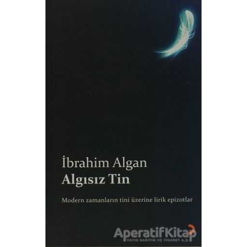 Algısız Tin - İbrahim Algan - Cinius Yayınları