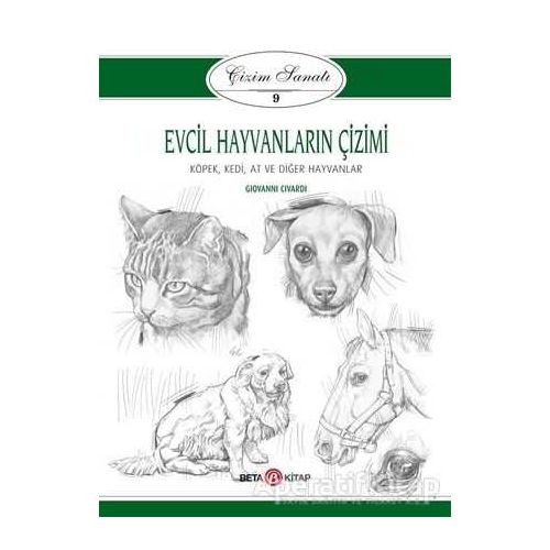 Evcil Hayvanların Çizimi - Çizim Sanatı 9 - Giovanni Civardi - Beta Kitap