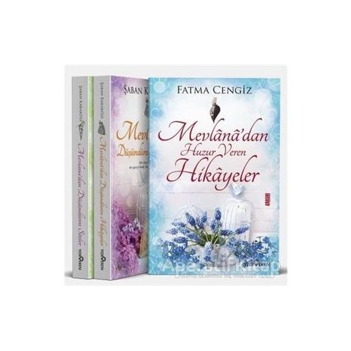 Mevlana Set (3 Kitap Takım) - Şaban Karaköse - Yediveren Yayınları