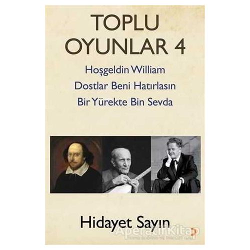 Toplu Oyunlar 4 - Hidayet Sayın - Cinius Yayınları