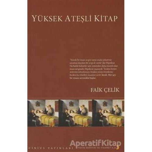 Yüksek Ateşli Kitap - Faik Çelik - Cinius Yayınları