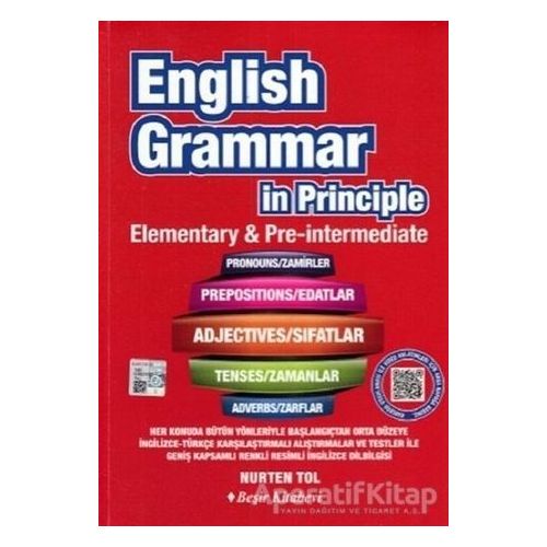 English Grammar İn Principle İngilizce Dilbilgisi Elementary Pre Intermediate