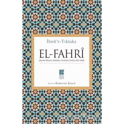 El-Fahri - İbnüt-Tıktaka - Bilge Kültür Sanat