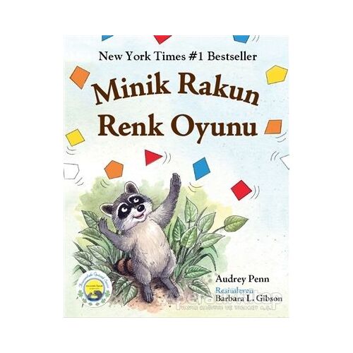 Minik Rakun Renk Oyunu - Audrey Penn - Butik Yayınları