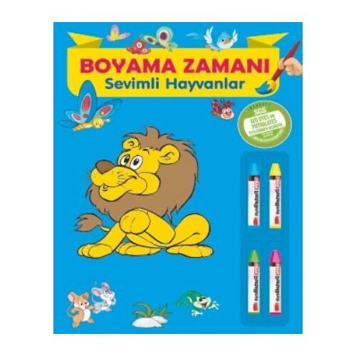 Boyama Zamanı: Sevimli Hayvanlar - Kolektif - Parıltı Yayınları