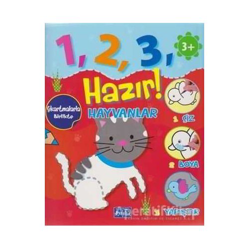 Hayvanlar - 1, 2, 3, Hazır! - Kolektif - Parıltı Yayınları