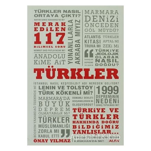 Türkler - Önay Yılmaz - Alfa Yayınları