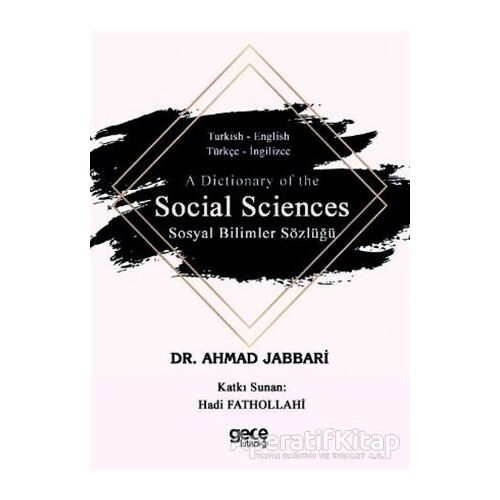 A Dictionary of the Social Sciences - Ahmad Jabbari - Gece Kitaplığı