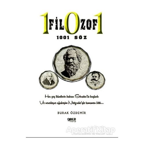 101 Filozof 1001 Söz - Burak Özdemir - Gece Kitaplığı