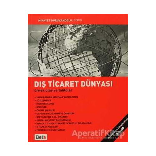 Dış Ticaret Dünyası - Nihayet Durukanoğlu - Beta Yayınevi