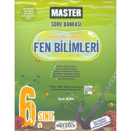 Okyanus 6. Sınıf Fen Bilimleri Master Soru Bankası