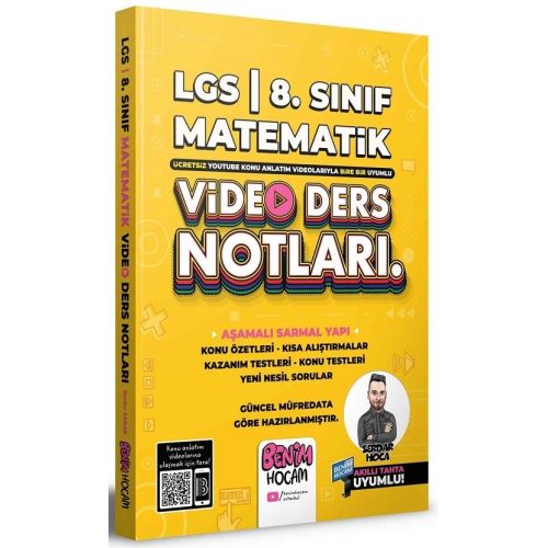 Benim Hocam 8. Sınıf LGS Matematik Video Ders Notları