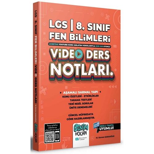 Benim Hocam 8. Sınıf LGS Fen Bilimleri Video Ders Notları