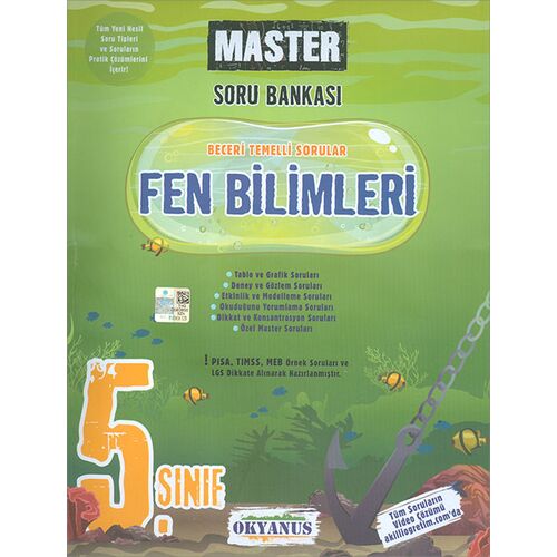 Okyanus 5. Sınıf Fen Bilimleri Master Soru Bankası