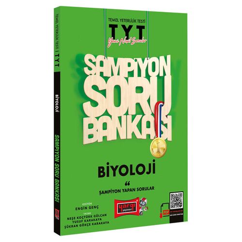 Yargı 2022 TYT Biyoloji Şampiyon Soru Bankası