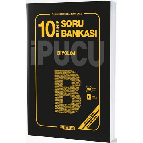 Hız Yayınları 10. Sınıf Biyoloji İpucu Soru Bankası