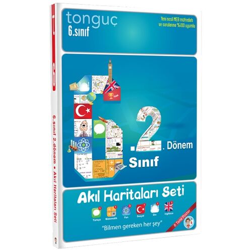 Tonguç Akademi 6.2 Akıl Haritaları Seti