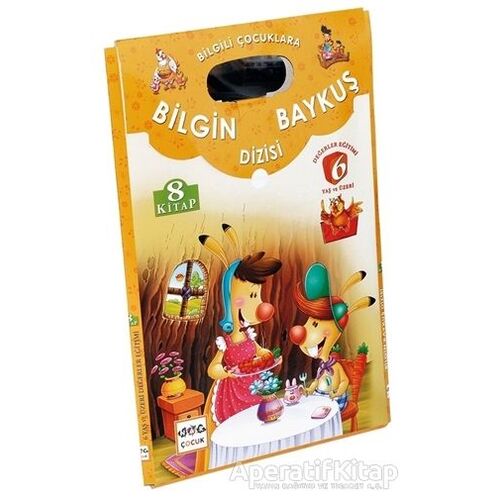 Bilgin Baykuş Hikayeleri Dizisi (8 Kitap Takım) - Kolektif - Nar Yayınları