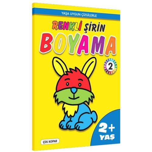 Renkli Şirin Boyama 2 2+ Yaş - Kolektif - Pinokyo Yayınları