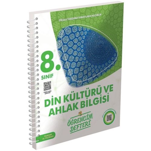 Murat 8. Sınıf Din Kültürü ve Ahlak Bilgisi Öğrencim Defteri